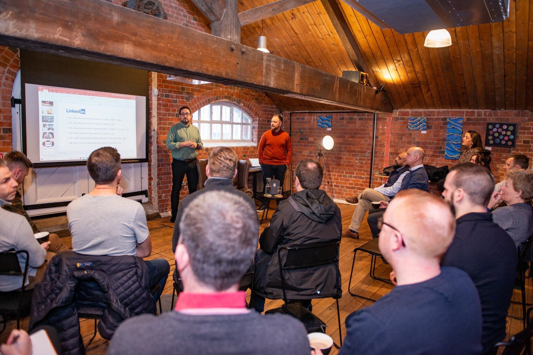 Corporate presentation and seminar at YourHQ
